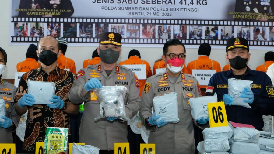 Polres Bukittinggi Ungkap Peredaran Narkoba, Irjen Pol Teddy Minahasa: Selamatkan 414.000 Jiwa