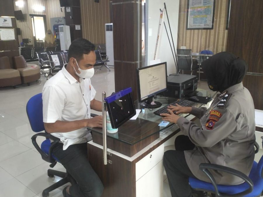 Polres Payakumbuh Publikasikan Hasil Survei Mandiri Kepuasan Masyarakat Online Triwulan I Tahun 2021