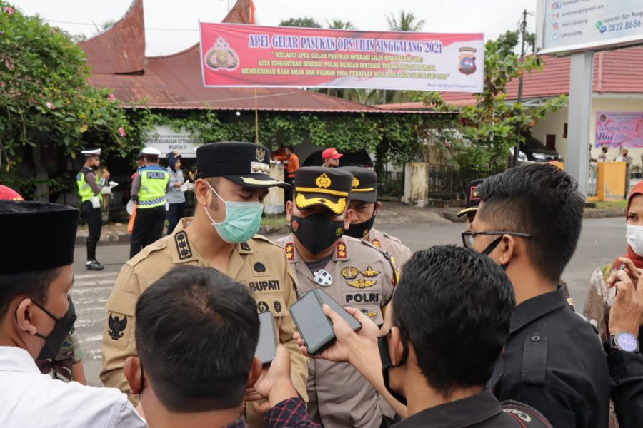 Polres Sijunjung Turunkan 400 Personel Gabungan, Siap Amankan Natal dan Tahun Baru