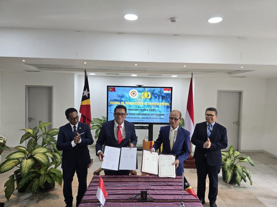 Polri dan PCIC Timor Leste Sepakati Kerja Sama Tangkal Kejahatan Lintas Negara