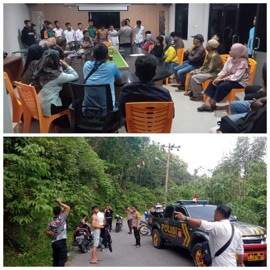 Polsek Barangin Amankan Pelaku Tawuran Antara SMA dan STM di Kota Sawahlunto