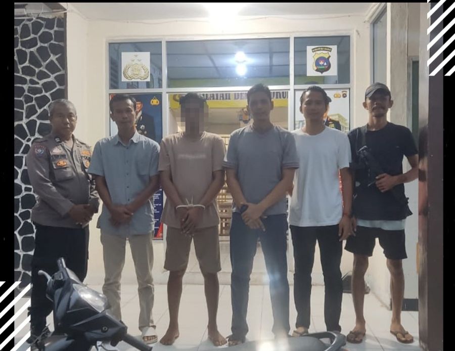 Polsek Lengayang Pesisir Selatan Amankan Satu Orang Tersangka Curanmor