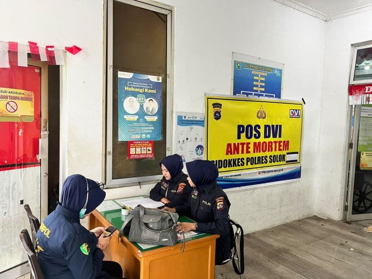 Pos DVI Ante Mortem Dibuka di RSUD Arosuka untuk Identifikasi Korban Galodo