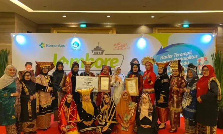 Posyandu Intan Sari Nagari Sungai Rumbai Raih Prestasi Tingkat Provinsi 