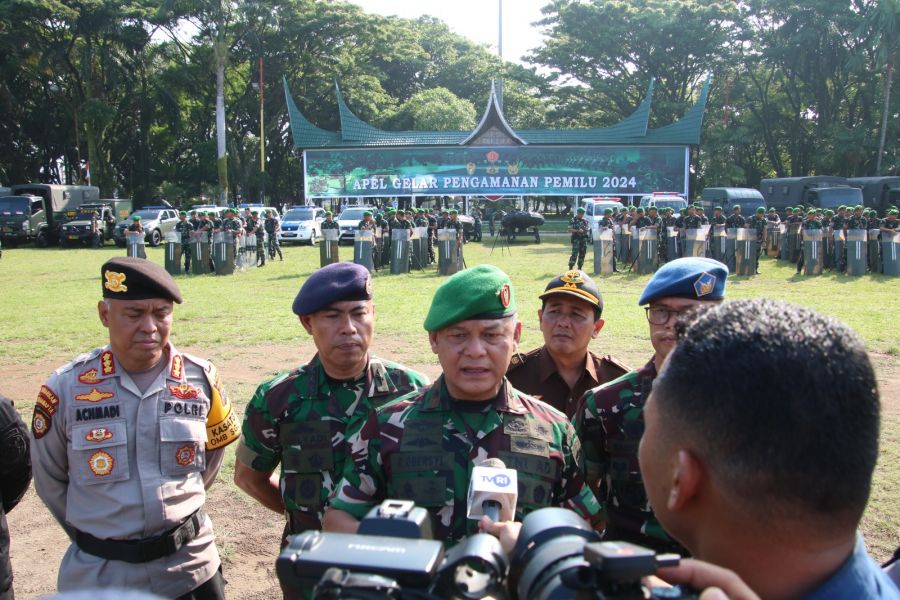 Prajurit TNI Siap Amankan dan Sukseskan Pemilu 2024