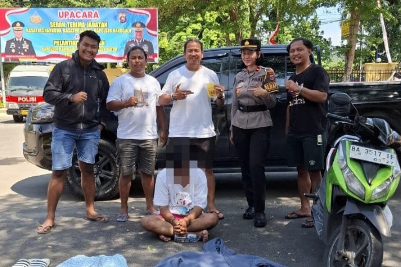 Pria di Padang Gasak Rp6 Juta Saat Pemilik Warung Tertidur