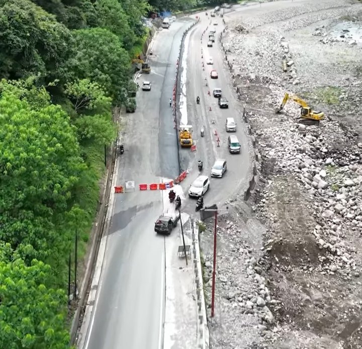 Progres Penanganan Lembah Anai Capai 95,08 Persen, Pengaspalan Ditargetkan Rampung 15 Juli