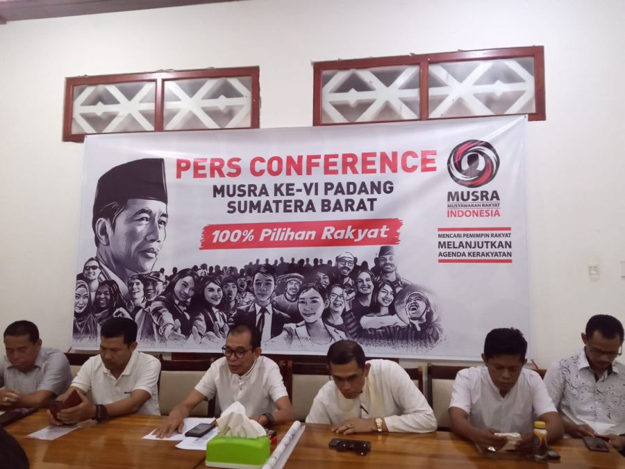 Projo Sumbar Gelar Musra ke-VI, Cari Pemimpin Indonesia yang Sesuai Keinginan Masyarakat Sumbar