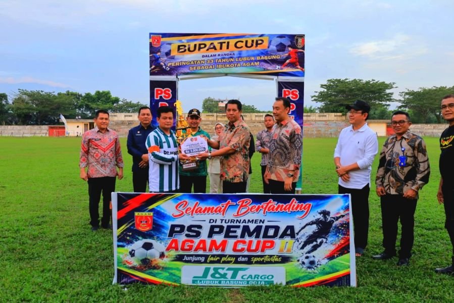 PS Pemda Pasaman Raih Runner-up Agam Cup II, Deswin: Jadi Motivasi untuk Berprestasi Lebih Baik