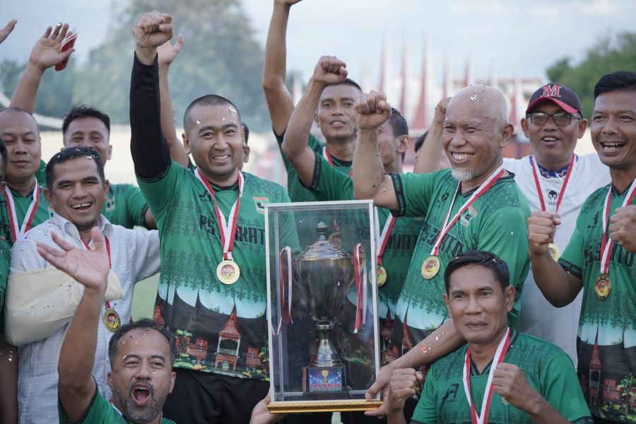 PS. Pemprov Sumbar Berhasil Menjuarai Turnamen Sepak Bola Gubernur Cup 2023