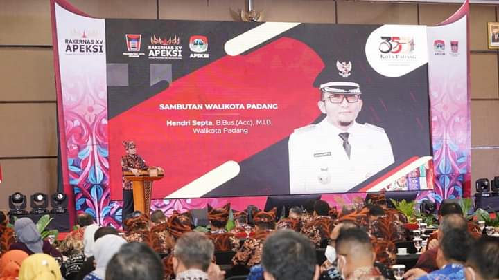 Rakernas XV Apeksi 2022 di Padang Resmi Dimulai, Wali Kota se-Indonesia Berkolaborasi Sikapi Isu Str