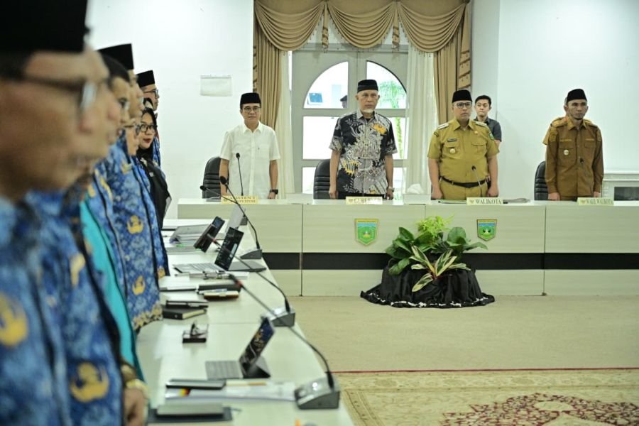 Rakor di Padang Panjang, Gubernur Mahyeldi Tekankan Penguatan Kolaborasi Antarlevel Pemerintahan 