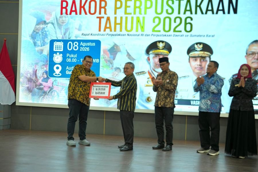 Rakor Perpustakaan Sumbar 2026: Sinergikan Program Perpustakaan Berbasis Inklusi Sosial