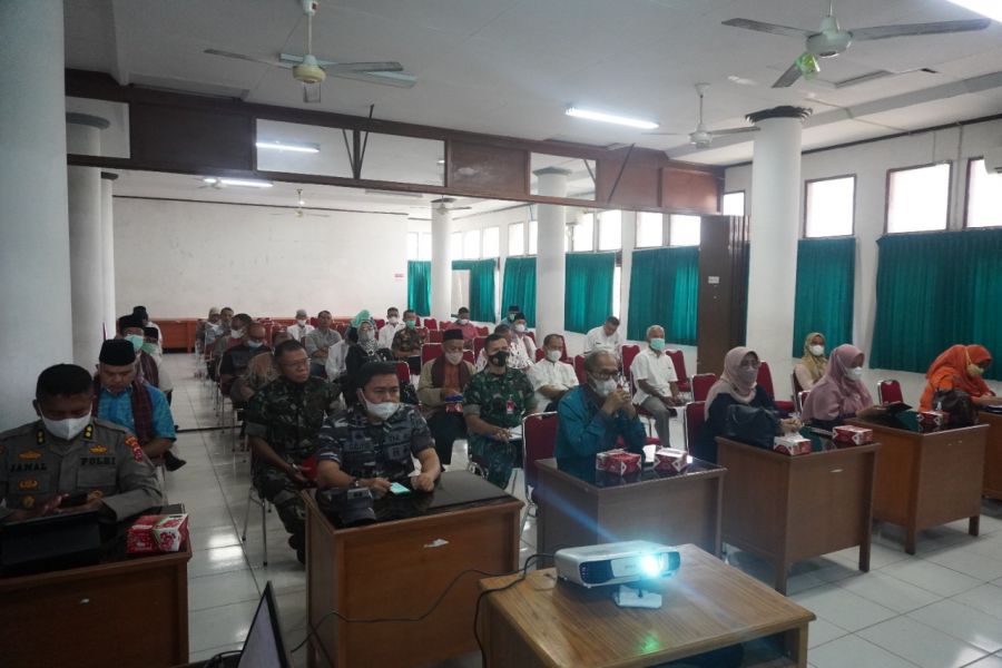 Rapat Tim Safari Ramadhan 1443 H, Danrem 032/Wbr Pimpin Tim 9