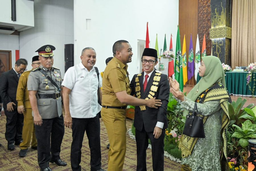 Rektor Unand 2023-2028 Dilantik, Wagub Audy Harap Kolaborasi Pemprov Sumbar & Unand Makin Meningka