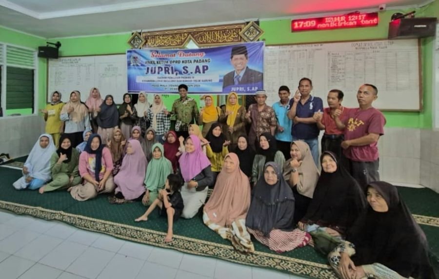 Reses III 2026 Wakil Ketua DPRD Kota Padang Tampung Aspirasi Warga di RW II Tanjung Saba Lubek