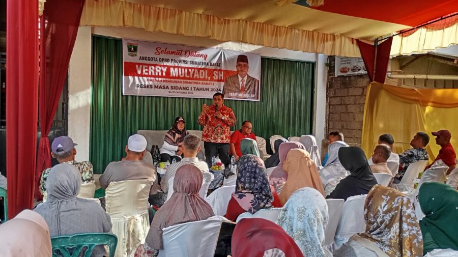 Reses Perdana Verry Mulyadi di Lubuk Kilangan: Warga Usulkan Pembangunan SMA dan Fasilitas Irigasi