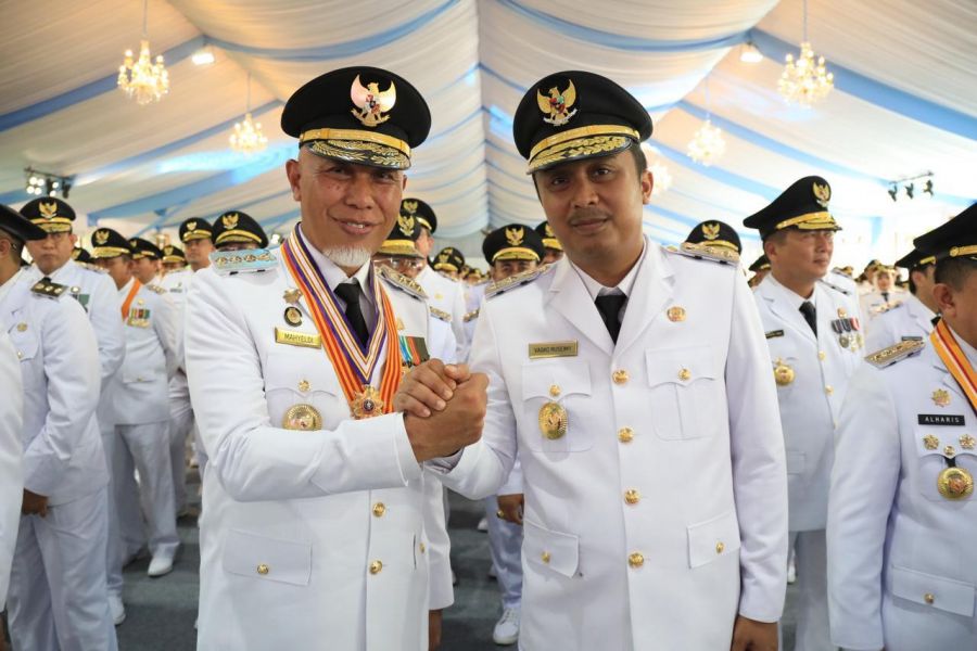 Resmi Dilantik Presiden, Gubernur Mahyeldi & Wagub Vasko Langsung Bergerak Cepat Membangun Sumbar