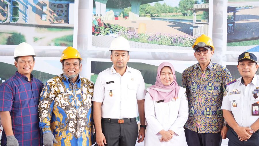 Resmikan Taman di Kolong Fly Over BIM, Wagub: Berikan Kesan Pertama Pendatang di Sumatera Barat