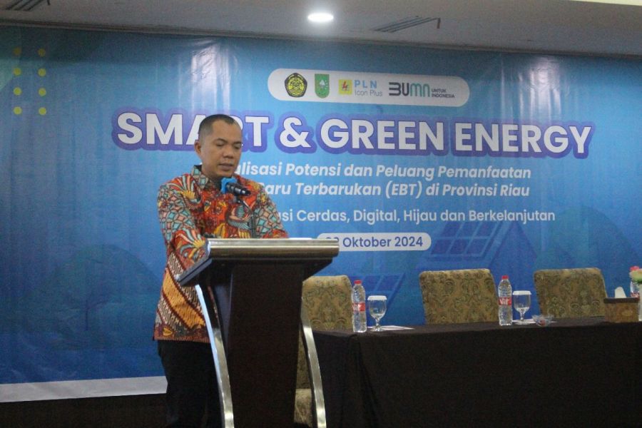 Riau Hijau, PLN Icon Plus Sumbagteng & Dinas ESDM Riau Kolaborasi Sosialisasi Pemanfaatan EBT PLTS