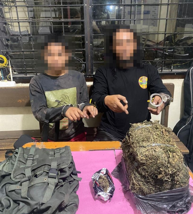 Ringkus Dua Tersangka, Sat Narkoba Polres Payakumbuh Amankan 3,8 Kg Ganja