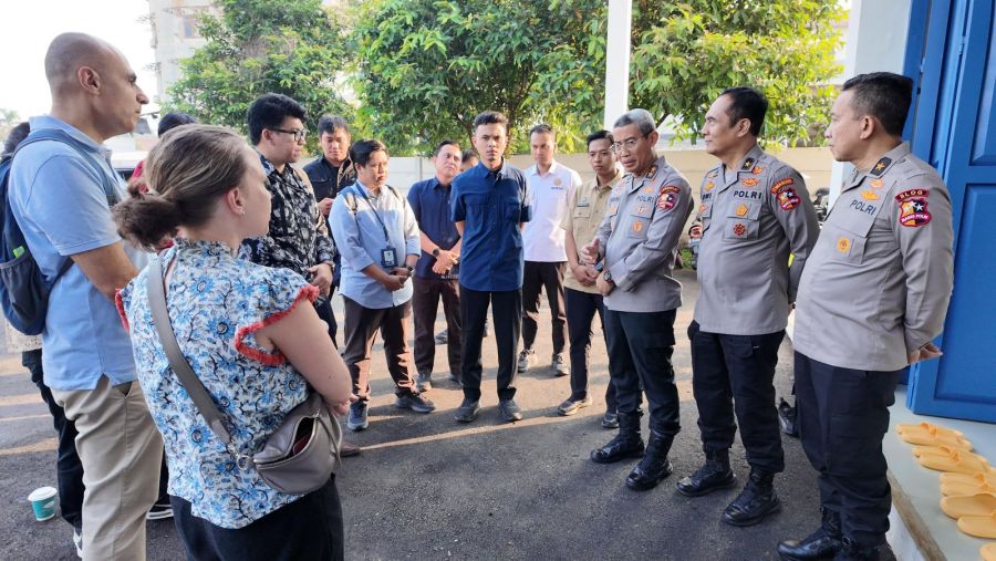 Rockefeller Foundation-Asian Development Bank Kunjungi SPPG Polri di Pejaten