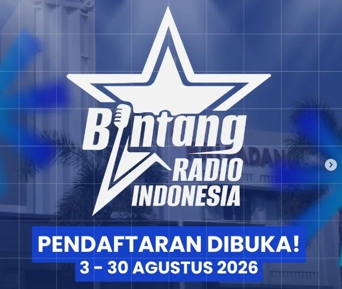 RRI Buka Pendaftaran Bintang Radio 2026 hingga 30 Agustus