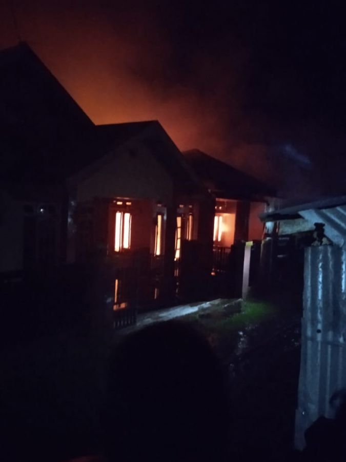 Rumah Dosen ISI Padang Panjang Dilalap Sijago Merah, LP3M dan LP2M Salurkan Donasi