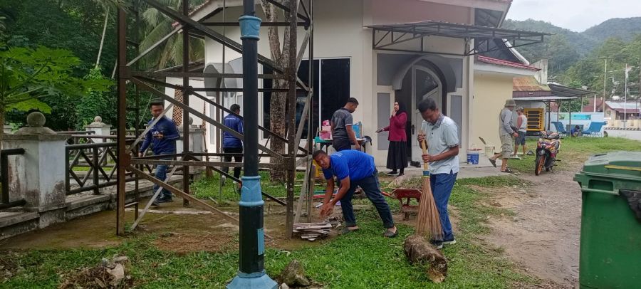 Rutan Kelas II B Sawahlunto Gelar Kerja Bakti Sambut Ramadhan 1447 H