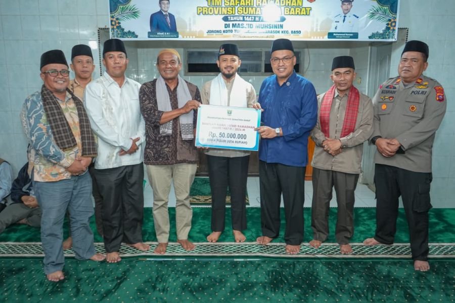 Safari Ramadan di Agam, Sekdaprov Sumbar Dorong Penguatan SDM Menuju Sumbar Emas 2045