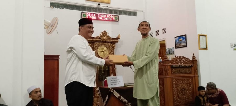 Safari Ramadan TSR 11 Kota Sawahlunto Kunjungi Masjid Muhajirin Talawi Hilie