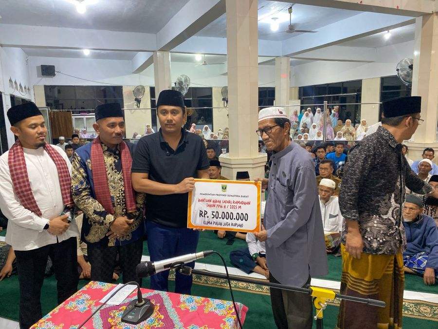 Safari Ramadan Wagub Sumbar di Suliki Bukti Perhatian Pemerintah pada Infrastruktur Keagamaan