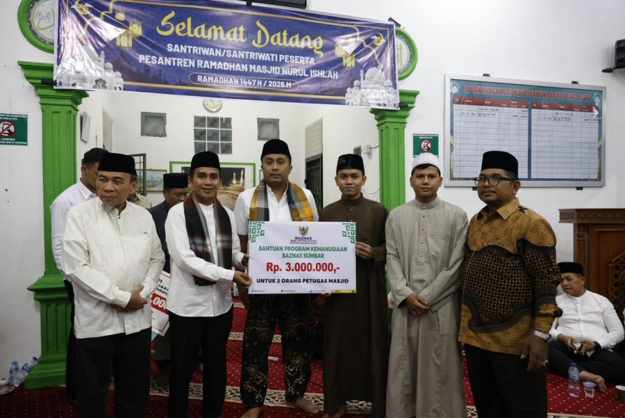 Safari Ramadhan di Bungo Pasang, Wagub Vasko Ajak Semua Pihak Bersinergi Bangun Sumbar