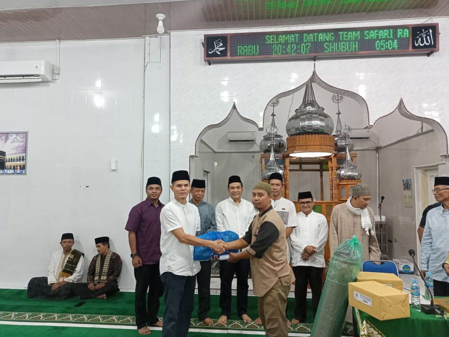 Safari Ramadhan Pemerintah Kab Dharmasraya di Mesjid Raya Pasar Pulau Punjung 