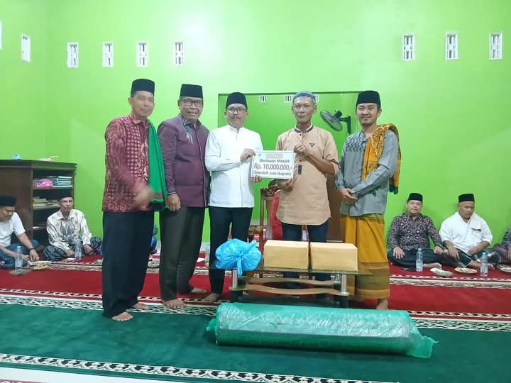 Safari Ramdhan, Pimpinan DPRD Kabupaten Dharmasraya Ajak Masyarakat Efektif Kendalikan Inflasi 