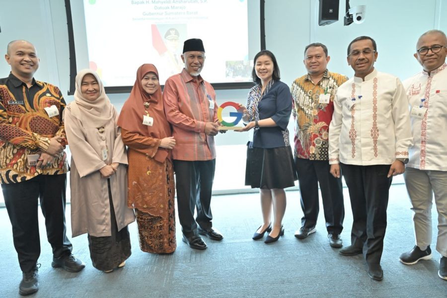 Sambangi Kantor Google Indonesia, Gubernur Mahyeldi Tawarkan Sejumlah Program kolaboratif