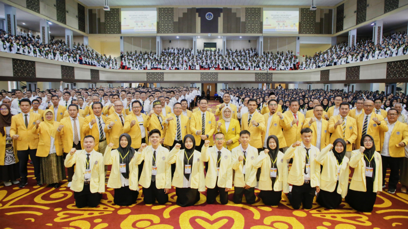 Sambut 12.023 Mahasiswa Baru, PKKMB UNP 2024 Resmi Dibuka