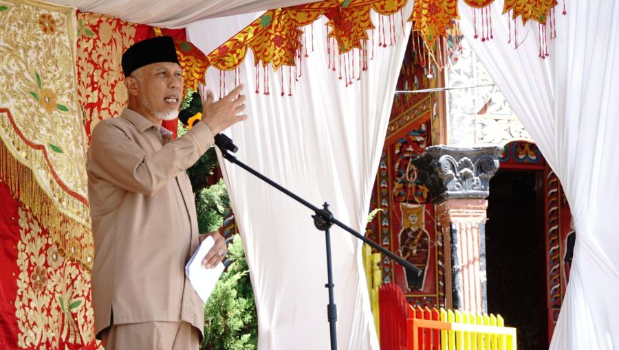 Sambut Pulang Basamo 2500 Perantau Asal Saniang Baka, Mahyeldi Harap Semoga Banyak Dampak Positifnya