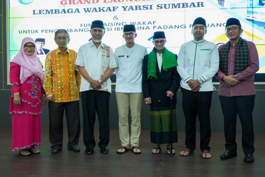 Sandiaga Uno dan Mahyeldi Dukung Pendirian Lembaga Wakaf YARSI untuk Pengembangan Wisata Medis