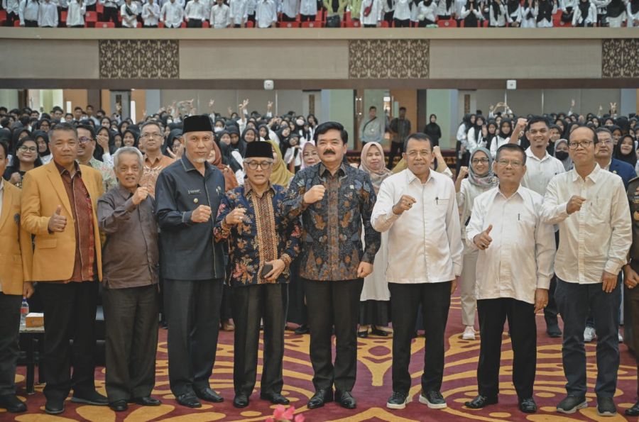 Saran Gubernur Mahyeldi Terkait Tanah Ulayat Diterima Menteri ATR/BPN