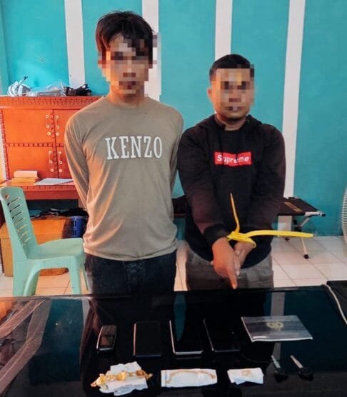 Satreskrim Polres Pasaman Ungkap Kasus Curas dalam 24 Jam, Dua Pelaku Diamankan