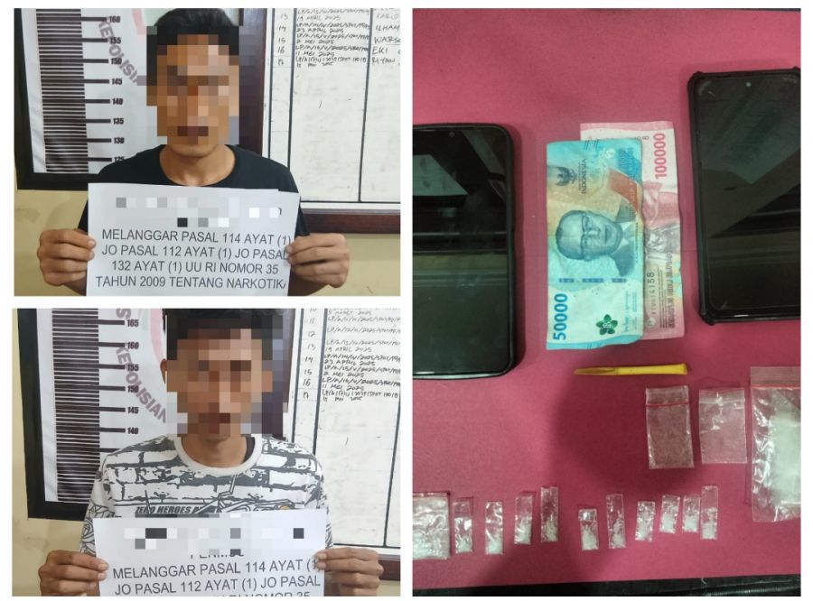 Satresnarkoba Polres Dharmasraya Ungkap Kasus Narkoba Golongan I Jenis Sabu