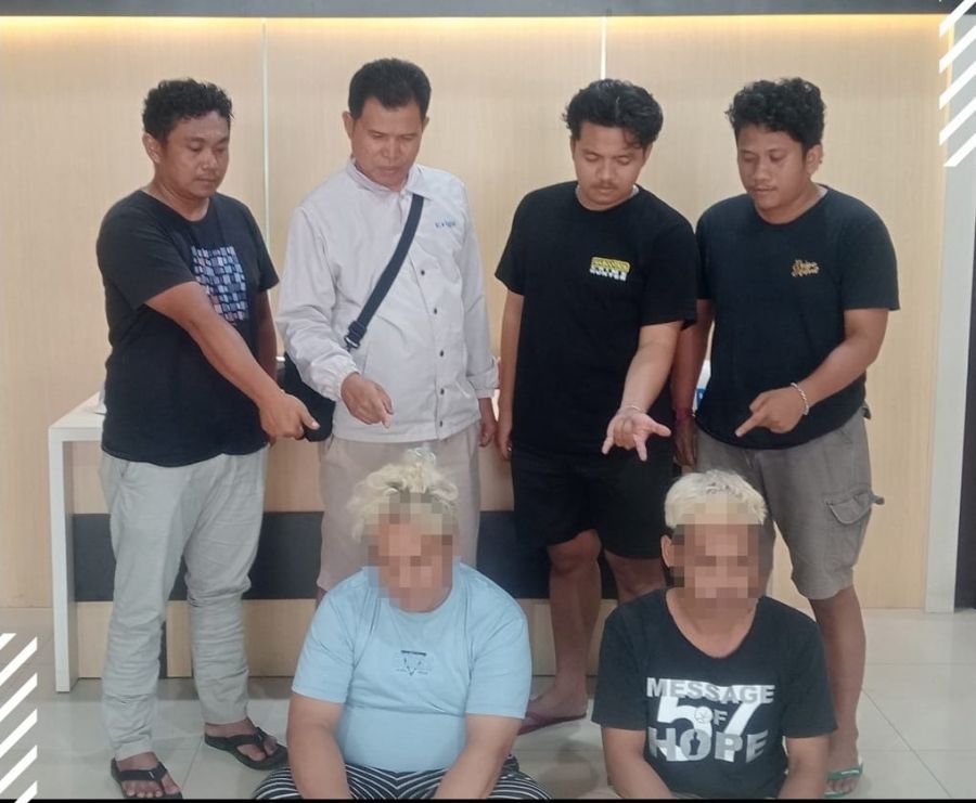 Satresnarkoba Polres Pessel Tangkap Dua Pelaku Pengedar Shabu di Surantih