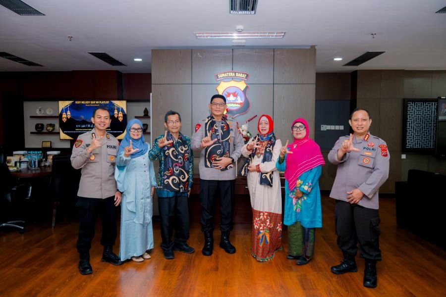 SatuPena & IMLF Audiensi dengan Kapolda Sumbar Bahas Sinergi Literasi Budaya untuk Kamtibmas