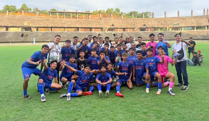 Sawahlunto Tekuk Kota Padang, Riyanda Putra Apresiasi Perjuangan Tim ke Final Porprov