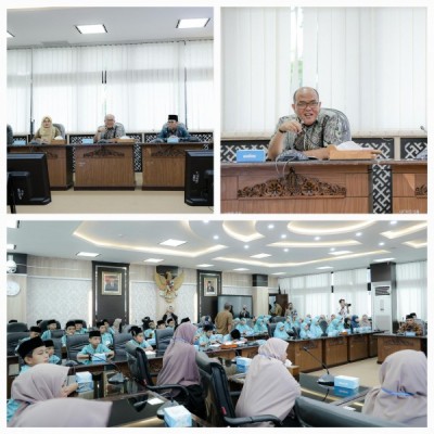 SD Al Huffaz Payakumbuh Belajar Tentang Kepemimpinan Bersama Ketua DPRD Sumbar