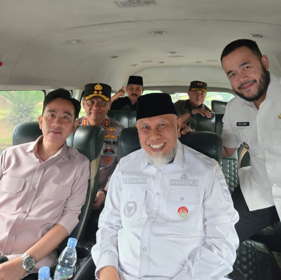 Sehari Bersama Wapres Gibran, Gubernur Mahyeldi Tegaskan Komitmen Sumbar Dukung Program Nasional