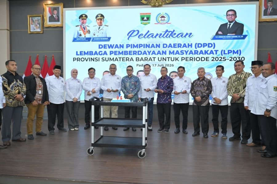 Sekda Sumbar: LPM Harus Jadi Penggerak Nagari Creative Hub dan Pemberdayaan Masyarakat