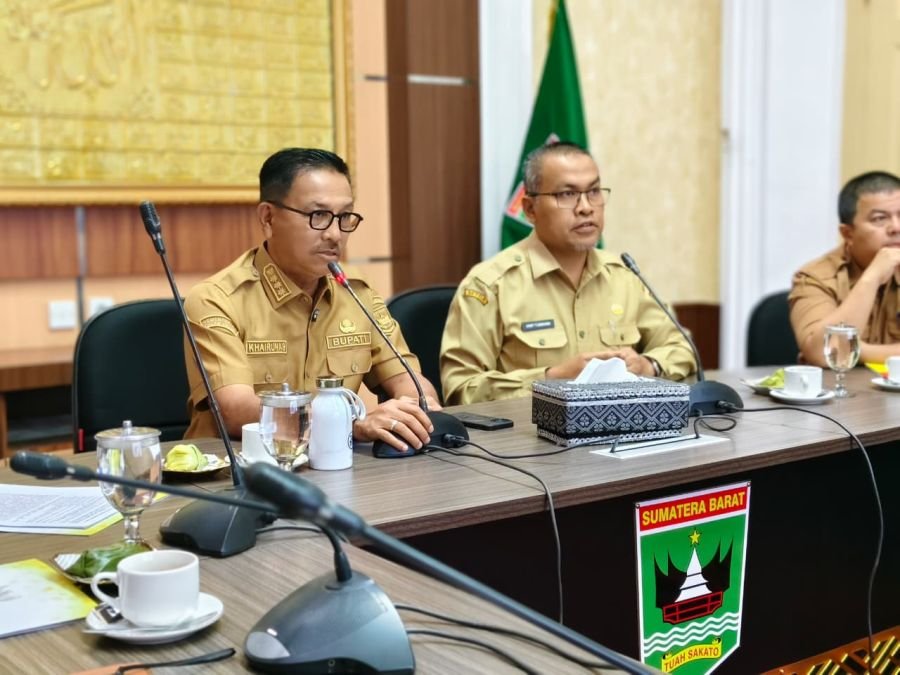 Sekda Sumbar Terima Audiensi Bupati Solok Selatan, Tegaskan Komitmen Percepatan Infrastruktur