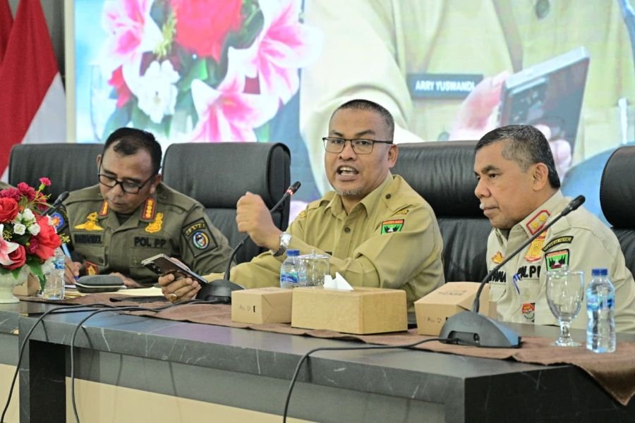 Sekdaprov Sumbar Tekankan Perencanaan Terarah, Satpol PP dan Damkar Diminta Lebih Responsif